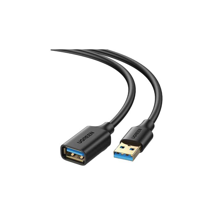 Cable Extensor USB 3.0 / 3 Metros / Macho-Hembra / 5 Gbps / Ultra Durabilidad / Núcleo de cobre estañado 28/22 AWG /
