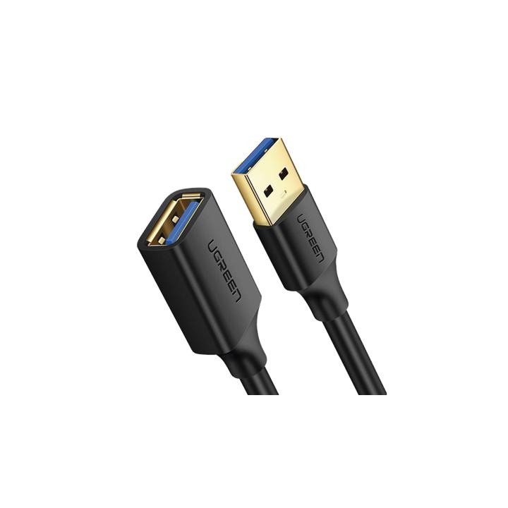 Cable Extensor USB 3.0 / 3 Metros / Macho-Hembra / 5 Gbps / Ultra Durabilidad / Núcleo de cobre estañado 28/22 AWG /