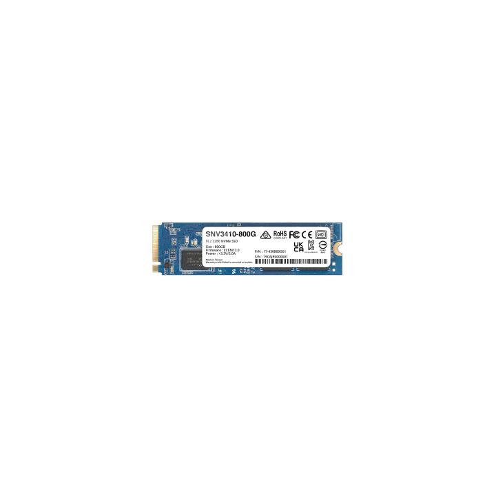 SSD NVMe M.2 SNV3410/3510 | SSD 400GB | Alto Rendimiento 400000 IOPS Lectura | 70000 IOPS Escritura | Resistencia 1022