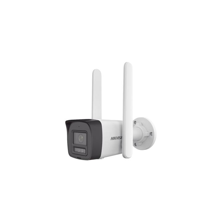 [Dual Light + 4G] Bala IP 4 Megapixel / Lente 2.8 mm / 30 mts IR + 30 mts Luz Blanca / Micrófono Integrado / ACUSENSE