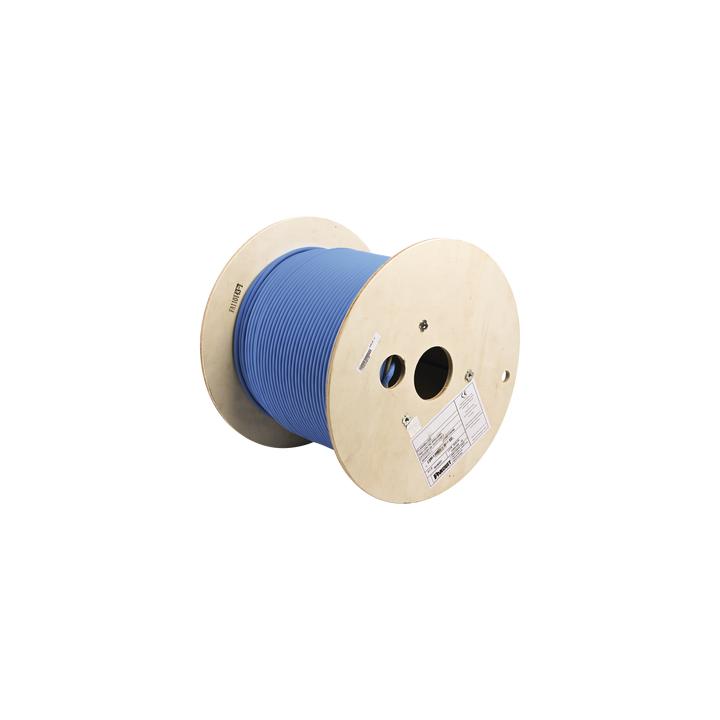 Bobina de Cable Blindado F/UTP de 4 Pares, Cat6A, Soporte de Aplicaciones 10GBase-T, LSZH (Libre de Gases Tóxicos),