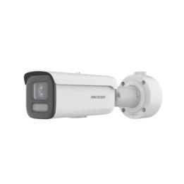 Bala IP 4 Megapixel / Lente Mot. 2.7 a 13.5 mm / Dual Light (60 mts IR + 60 mts Luz Blanca ) / Darkfighter S / Exterior
