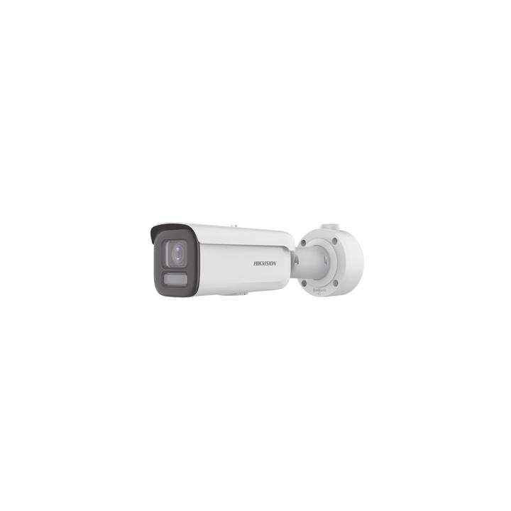Bala IP 4 Megapixel / Lente Mot. 2.7 a 13.5 mm / Dual Light (60 mts IR + 60 mts Luz Blanca ) / Darkfighter S / Exterior