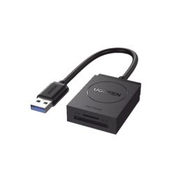 Lector de tarjetas USB-A 3.0 a MicroSD (TF) / SD | 5Gbps | Soporta hasta 2TB | Soporta Windows/Mac OS/Linux/Android |