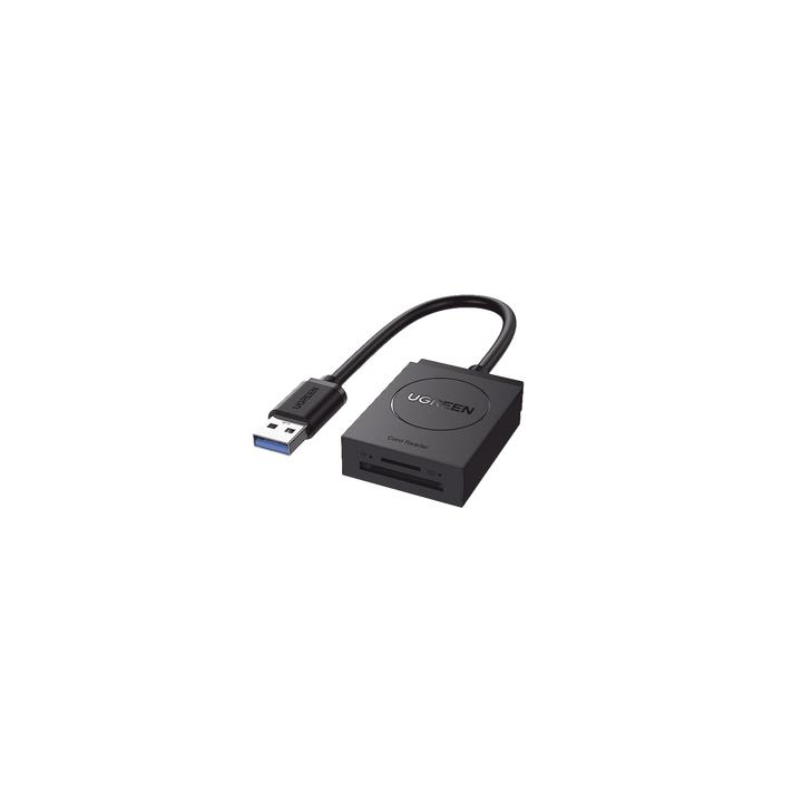Lector de tarjetas USB-A 3.0 a MicroSD (TF) / SD | 5Gbps | Soporta hasta 2TB | Soporta Windows/Mac OS/Linux/Android |