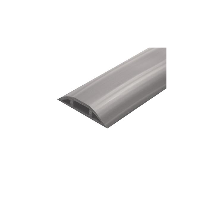 Canaleta flexible color gris de PVC auto extinguible tramo de 2.5m (9300-01253)