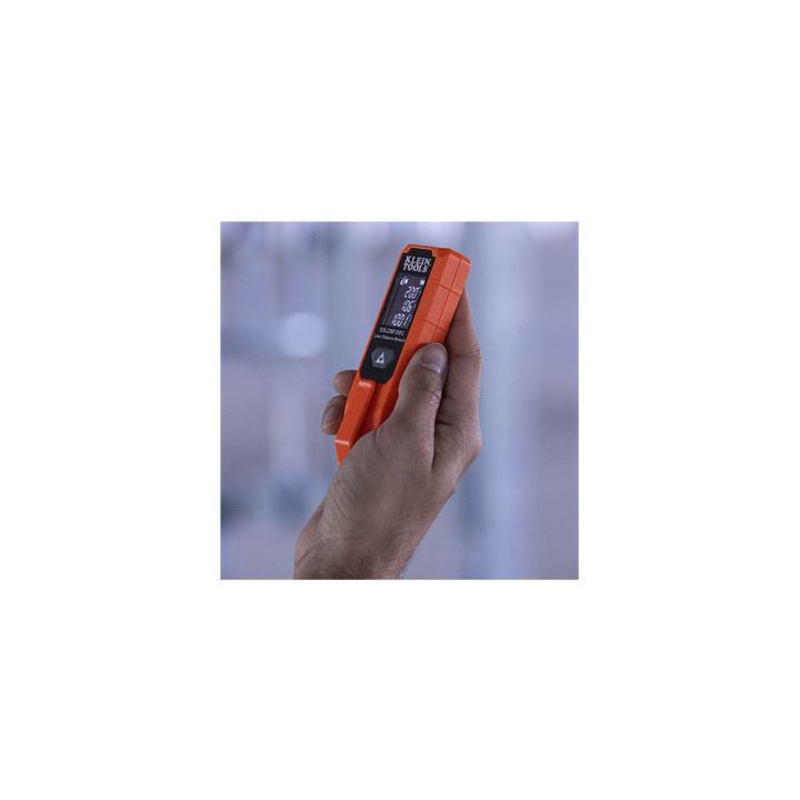 Medidor Compacto Láser de Distancias. Rango: 5.1 cm a 30.5 m / Opción cm o pulg. o Combinado /  Clip para Bolsillo.