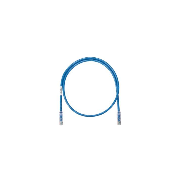 Cable de Parcheo UTP Categoría 6, con Plug Modular en Cada Extremo - 1.5 Metros (4.92 Pies) - Azul