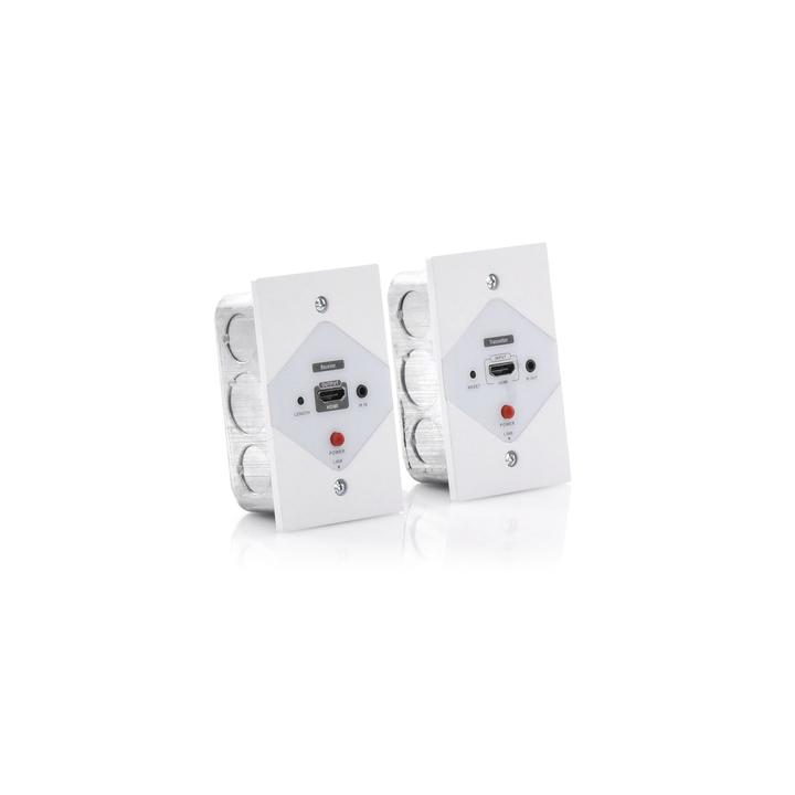 Kit Extensor HDMI en PLACAS DE PARED para distancias de 40 metros / Resolución 1080P @ 60 Hz / Cat 6/6A/ 7 / HDR/ Cero