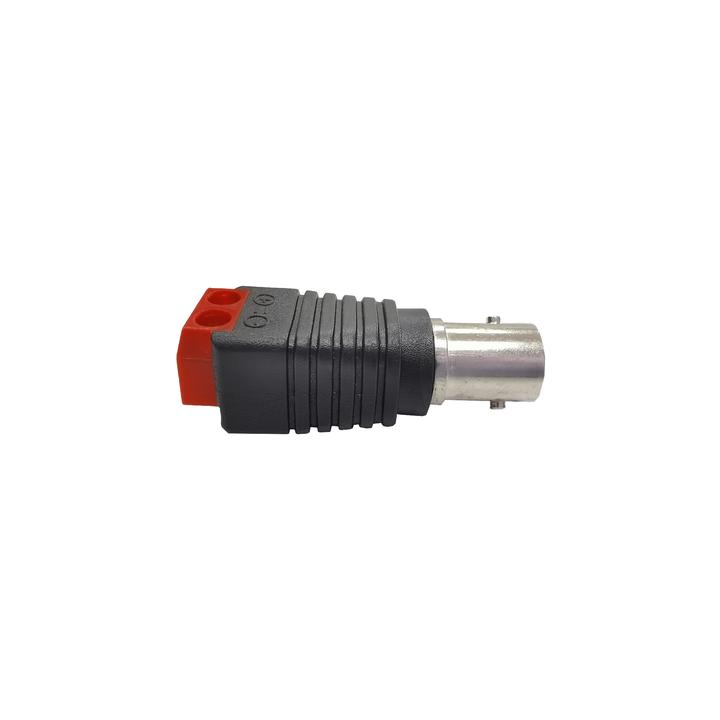Conector BNC Hembra a Terminales Tipo Tornillo