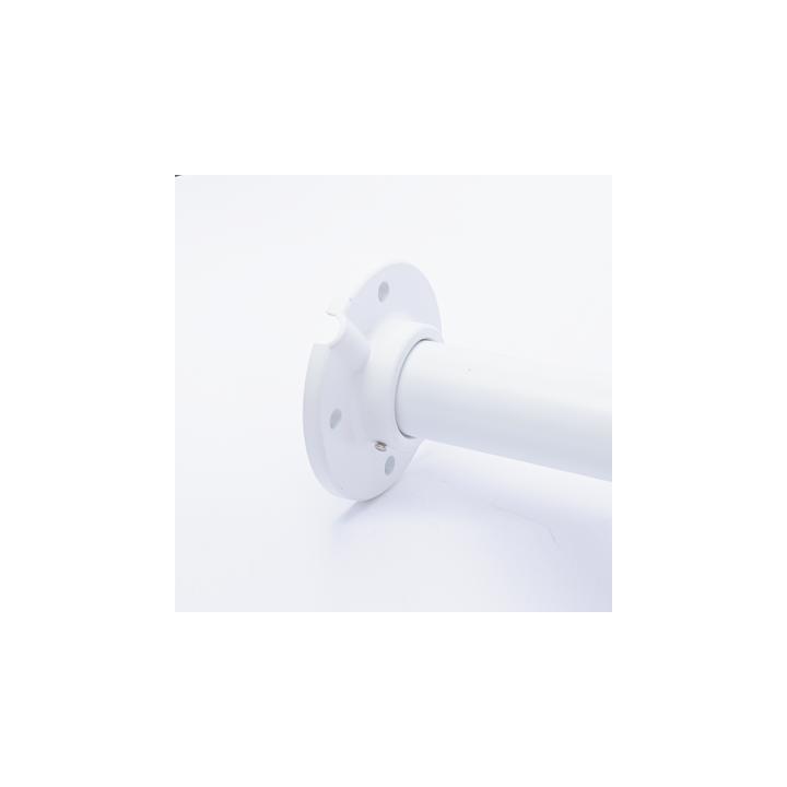 Soporte Telescópico Universal para Cámaras Domo y Bala / Color Blanco / 0.60 mts a 1.2 mts de Distancia (Ajustable)