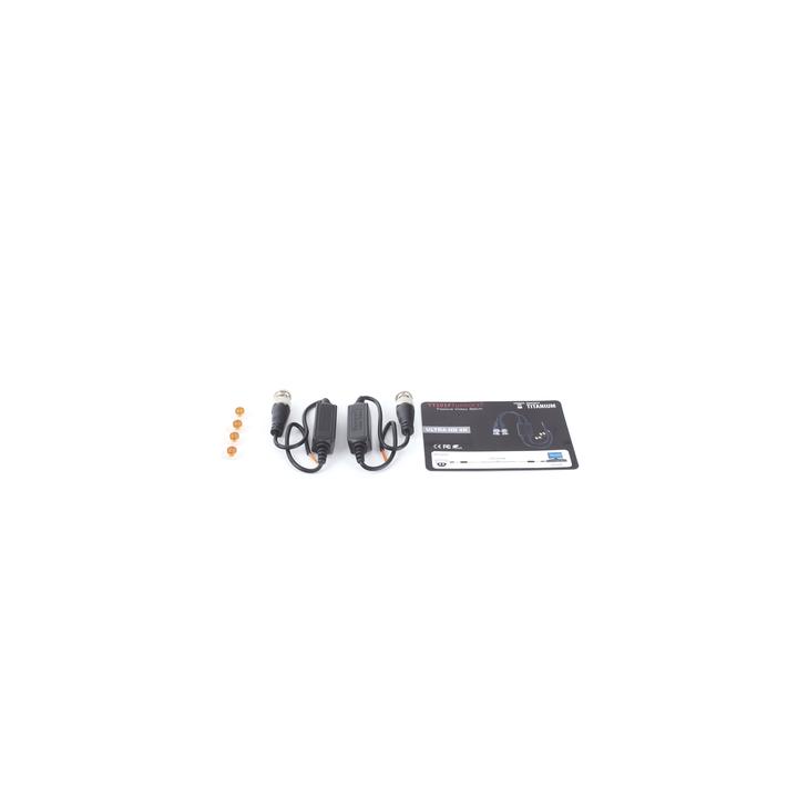 Kit de Transceptores (Baluns) para EXTERIOR TurboHD Hasta 4K HD-TVI / HD-CVI / AHD / CVBS / COAXITRON / AUDIO POR