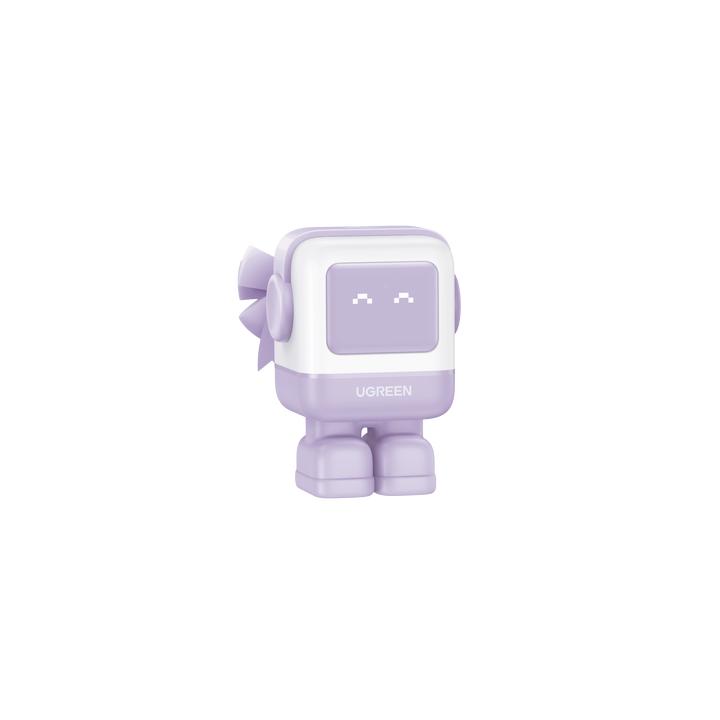 Cargador RobotGaN de 65W Serie UNO | 3 Puertos de Carga Rápida | 2 USB-C | 1 USB-A | PD 3.0 | QC 4.0 | Carga