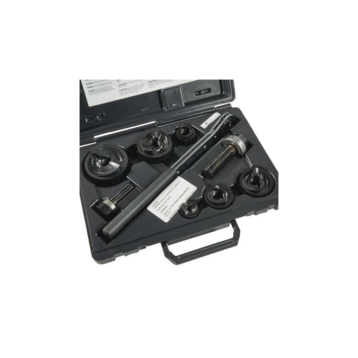 Juego de 6 Sacabocados de 1/2 a 2 Pulgadas (12.7 a 50.8 mm). con Estuche