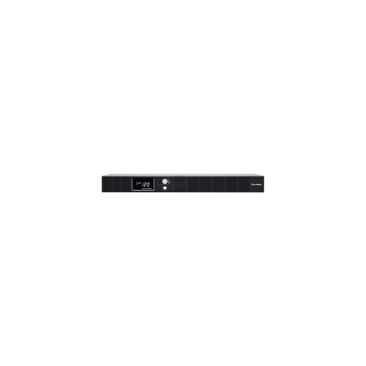 UPS de 500 VA/300 W, Topología Línea Interactiva, Entrada 120 Vca NEMA 5-15P, Tipo Rack 1 UR, Con 6 Tomas NEMA 5-15R