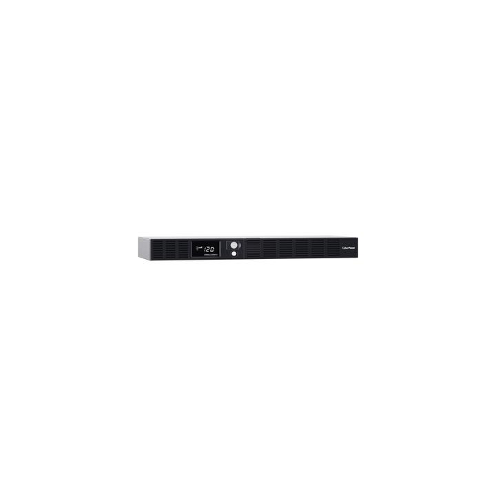 UPS de 500 VA/300 W, Topología Línea Interactiva, Entrada 120 Vca NEMA 5-15P, Tipo Rack 1 UR, Con 6 Tomas NEMA 5-15R