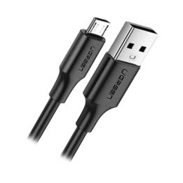 Cable USB-A a Micro USB | 1 Metro (3.28 Pies) | Tecnología de Carga Rápida Qualcomm / QC 3.0/2.0 | Recarga hasta 18W