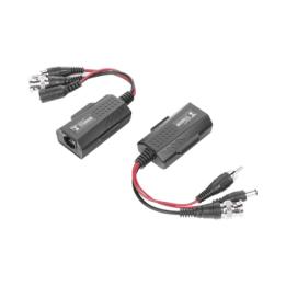 Kit de transceptores activos, envía alimentación 12V/24Vcc/AC, video y audio a una distancia de hasta 150 m en 4K