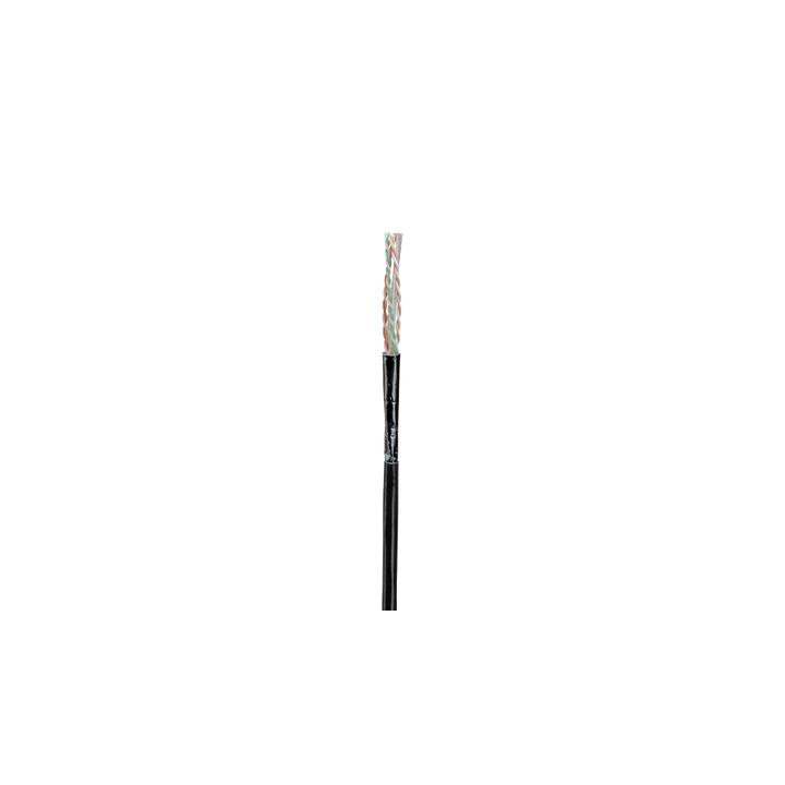 Bobina de Cable UTP de 4 Pares, Con Aislamiento de Fluoropolímero, Cat6A (23 AWG), Uso Interior/Exterior Para Entorno