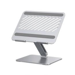 Soporte de Aluminio para Laptop | Ajustable 180° | Soporta Laptops de 10 a 17.3''| Capacidad de Carga 5Kg | Excelente