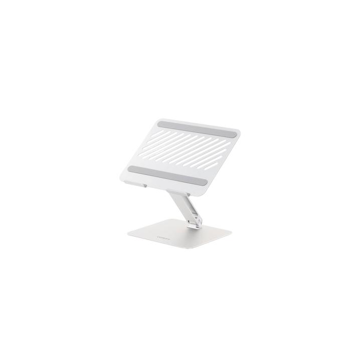 Soporte de Aluminio para Laptop | Ajustable 180° | Soporta Laptops de 10 a 17.3''| Capacidad de Carga 5Kg | Excelente