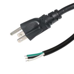 Cable de Alimentación Eléctrica para 120-240 Vca | 1.8 Metros (5.91 Pies) | 3 Fases | Cables Libres