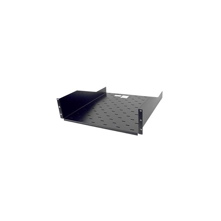Charola para Rack de 19", 50 cm de Profundidad, 3UR. Capacidad carga: 30 Kg