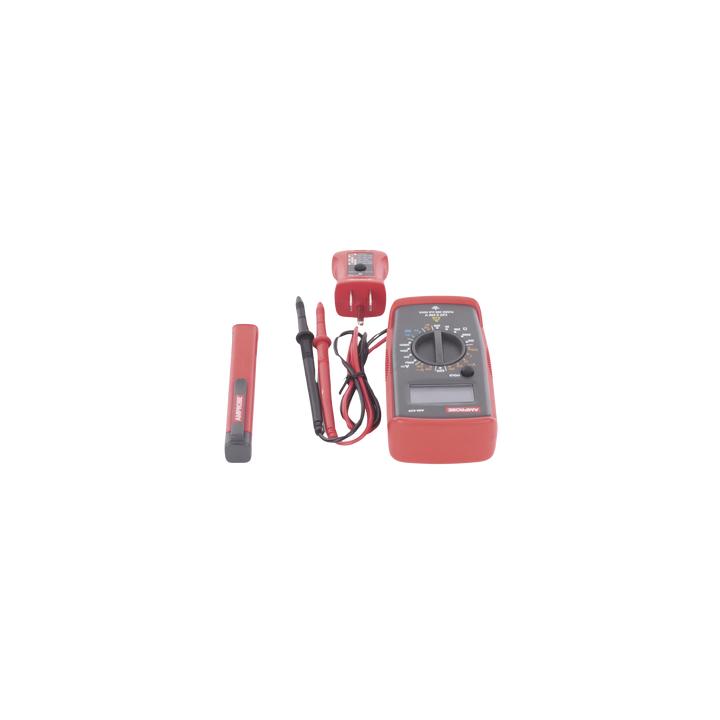 KIT Básico 3 en 1 con Multímetro Digital + Detector de Tensión sin Contacto + Comprobador de Fase GFCI