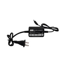 Adaptador de Pared de 12Vcc @ 1 A con cable y clavija Nema 1-15 / 0.5 metros a la toma de alimentación / 0.5 metros a