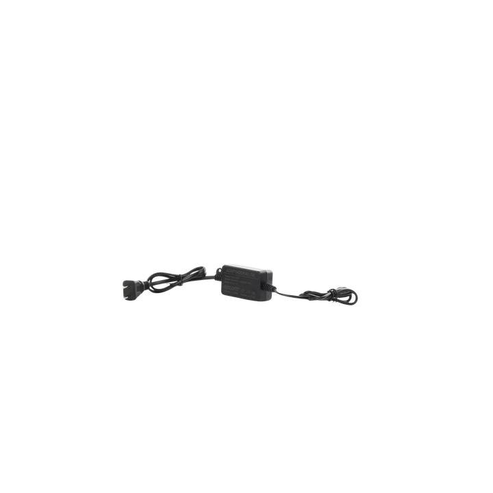 Adaptador de Pared de 12Vcc @ 1 A con cable y clavija Nema 1-15 / 0.5 metros a la toma de alimentación / 0.5 metros a