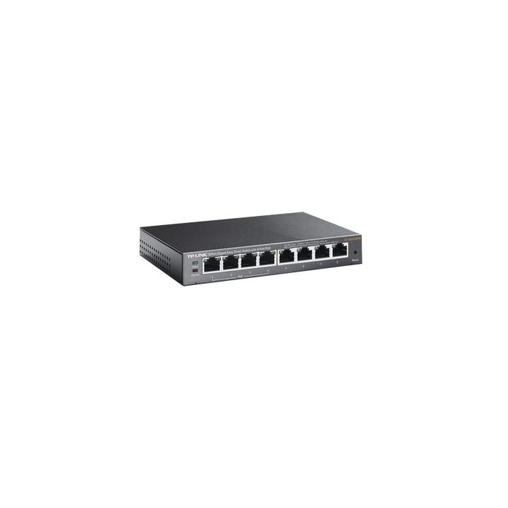 Easy Smart Switch PoE JetStream , 8 puertos 10/100/1000 Mbps  55 W