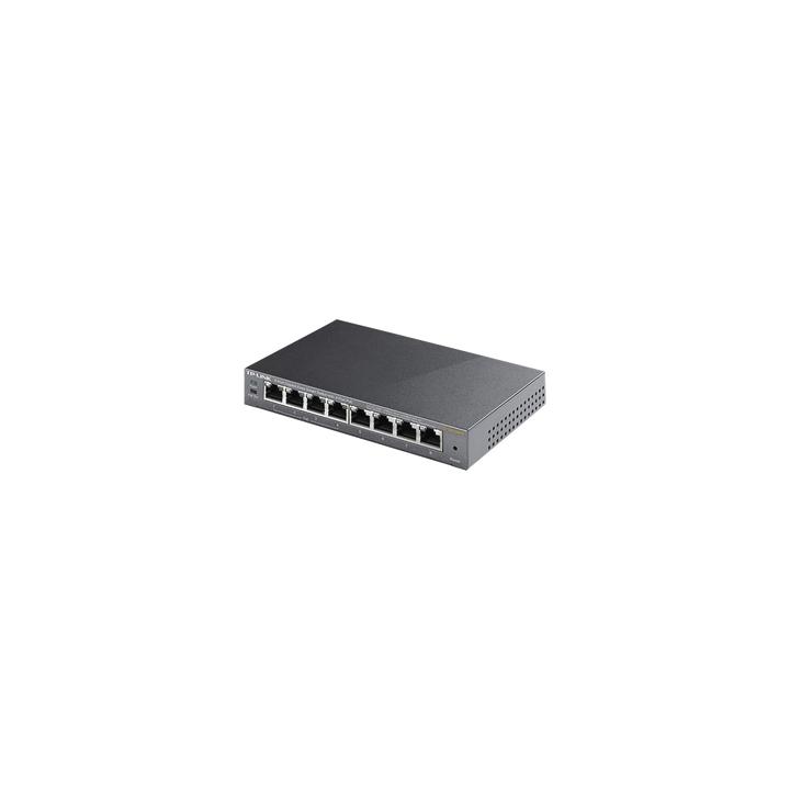 Easy Smart Switch PoE JetStream , 8 puertos 10/100/1000 Mbps  55 W