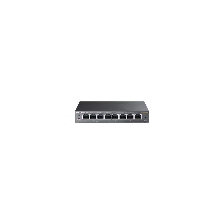 Easy Smart Switch PoE JetStream , 8 puertos 10/100/1000 Mbps  55 W