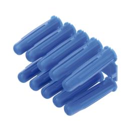Taquete azul 3/8" para tornillo 12mm x 2" (100pzs) (1105-05100)