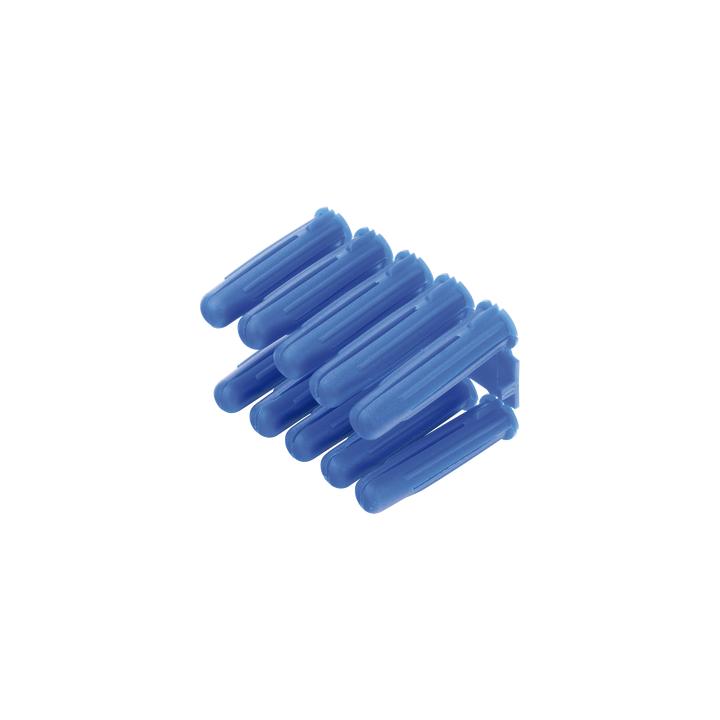 Taquete azul 3/8" para tornillo 12mm x 2" (100pzs) (1105-05100)