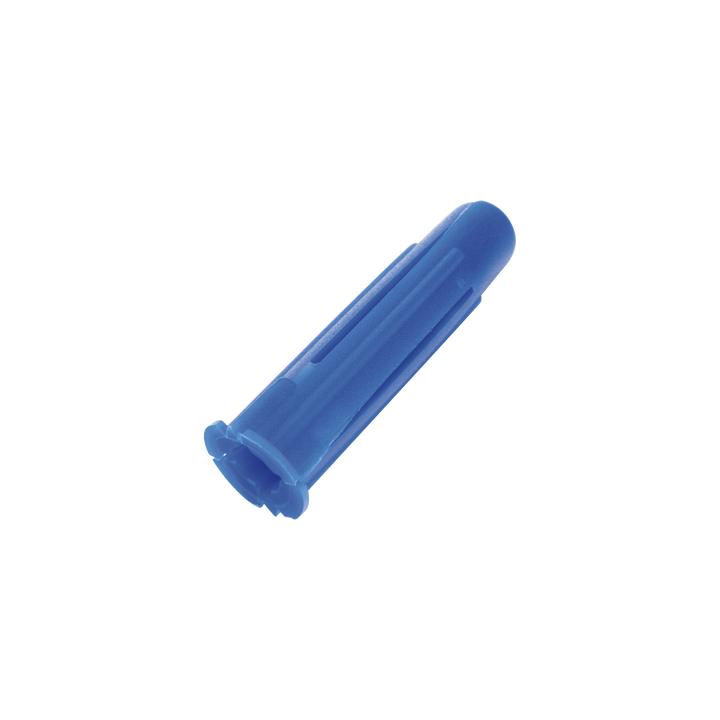 Taquete azul 3/8" para tornillo 12mm x 2" (100pzs) (1105-05100)