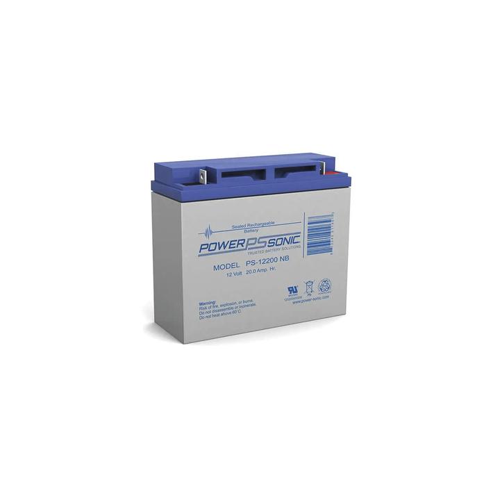 Batería 12V, 20AH, Para Respaldo, Tecnologías AGM/VRLA, 5 Años Vida Útil, Terminales NB2, Reconocida UL