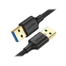 Cable USB-A 3.0 a  USB-A 3.0 / 1 Metro / Macho a Macho / Conector Niquelado / Núcleo de Cobre Estañado / Blindaje