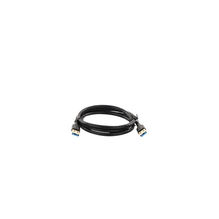 Cable USB-A 3.0 a  USB-A 3.0 / 1 Metro / Macho a Macho / Conector Niquelado / Núcleo de Cobre Estañado / Blindaje