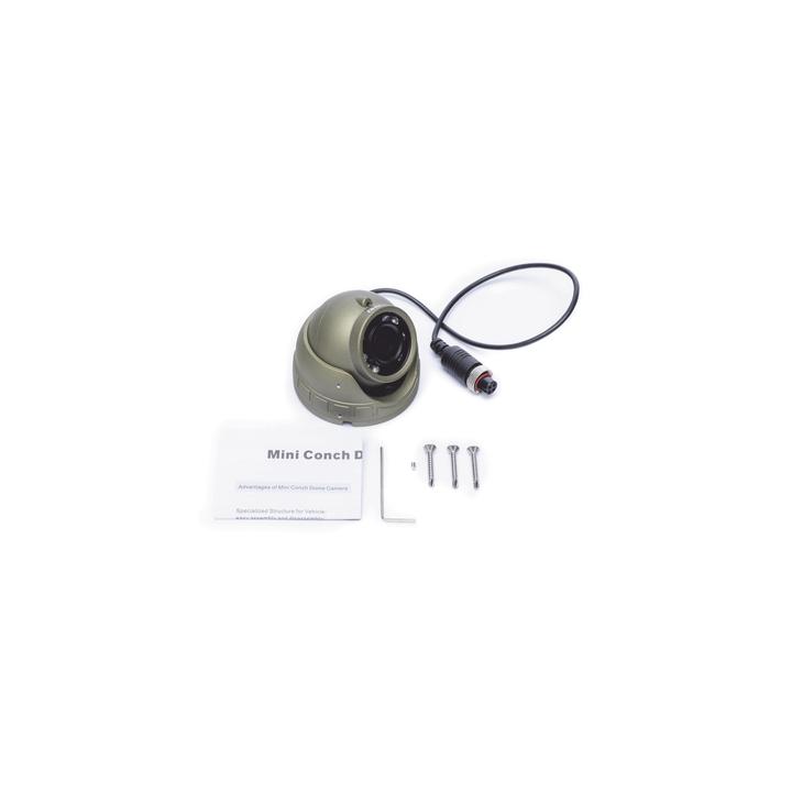 Cámara Mini Domo AHD 2 Megapixel / Lente 2.8 mm / 3 mts IR / Micrfono Integrado / Uso en Interior / Compatible con