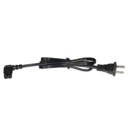 Cable de Alimentación Eléctrica para 120-240 Vca / 1 Metro (3.28 Pies) / 2 Clavijas Tipo Americano / Conector en
