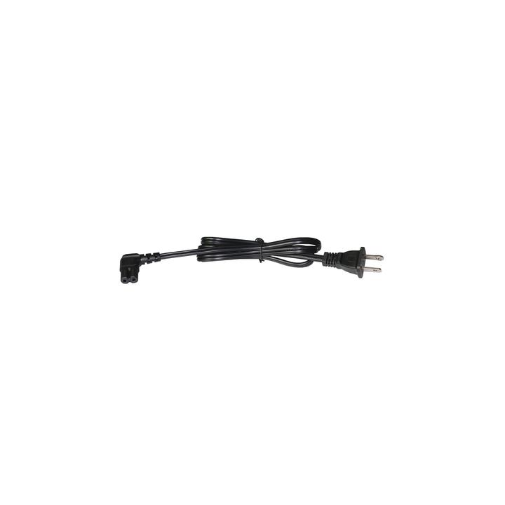 Cable de Alimentación Eléctrica para 120-240 Vca / 1 Metro (3.28 Pies) / 2 Clavijas Tipo Americano / Conector en