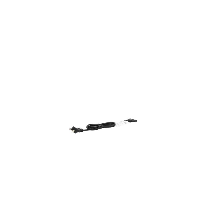 Cable de Alimentación Eléctrica para 120-240 Vca / 1 Metro (3.28 Pies) / 2 Clavijas Tipo Americano / Conector en
