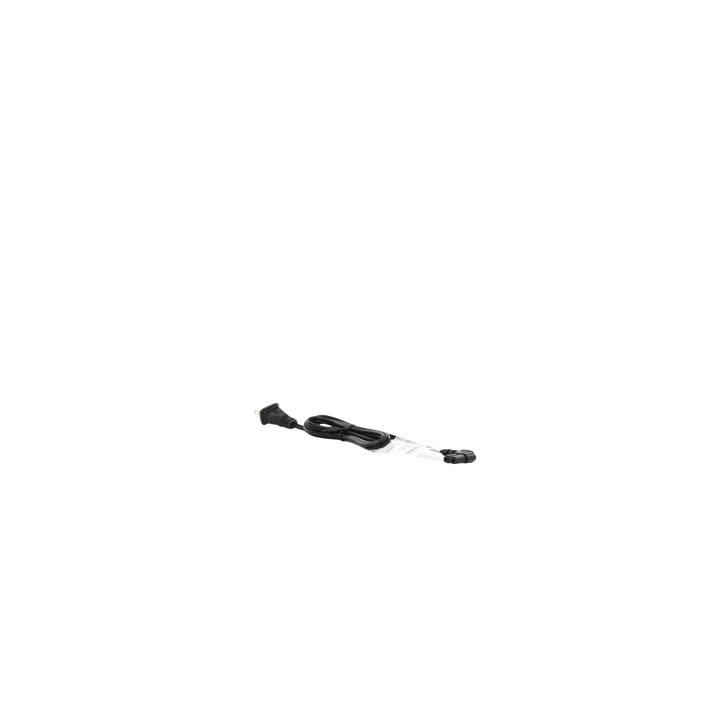 Cable de Alimentación Eléctrica para 120-240 Vca / 1 Metro (3.28 Pies) / 2 Clavijas Tipo Americano / Conector en