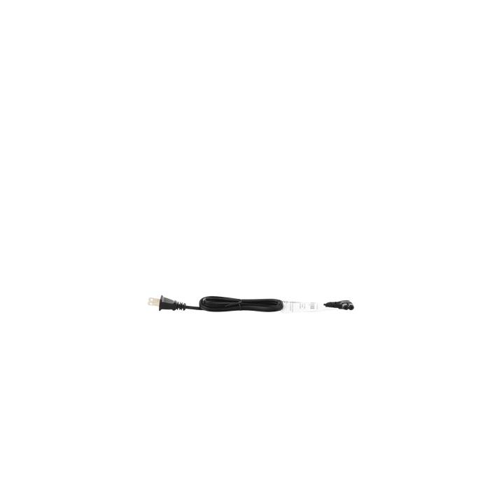 Cable de Alimentación Eléctrica para 120-240 Vca / 1 Metro (3.28 Pies) / 2 Clavijas Tipo Americano / Conector en