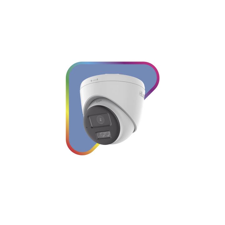 [Audio Bidireccional + Dual Light + ColorVu] Turret TURBOHD 2 Megapixel (1080p) / Lente 2.8 mm / 40 mts IR EXIR + 40