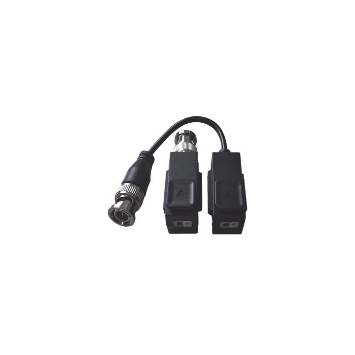 Kit de Transceptor (Balluns) TURBOHD con Boton Push / Hasta 8 MP (4K) / 100% Cobre / Soporta HD-TVI / AHD / CVI / CVBS