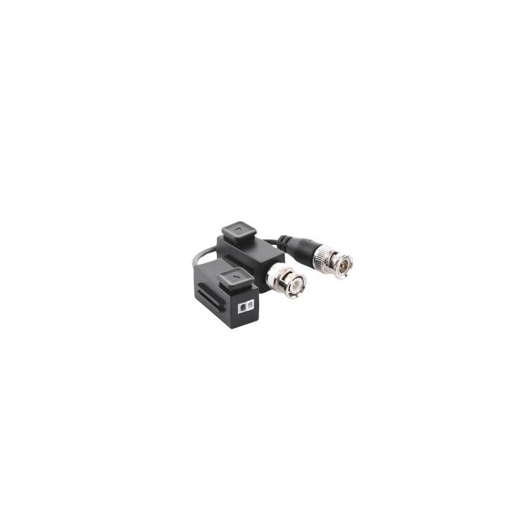 Kit de Transceptor (Balluns) TURBOHD con Boton Push / Hasta 8 MP (4K) / 100% Cobre / Soporta HD-TVI / AHD / CVI / CVBS