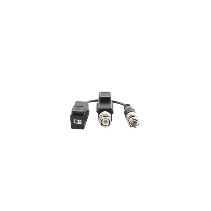 Kit de Transceptor (Balluns) TURBOHD con Boton Push / Hasta 8 MP (4K) / 100% Cobre / Soporta HD-TVI / AHD / CVI / CVBS