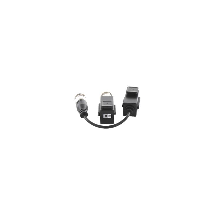 Kit de Transceptor (Balluns) TURBOHD con Boton Push / Hasta 8 MP (4K) / 100% Cobre / Soporta HD-TVI / AHD / CVI / CVBS